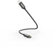 USB кабель Hama Lightning -> USB Type C (M) 3A 0.2 м, 00187208