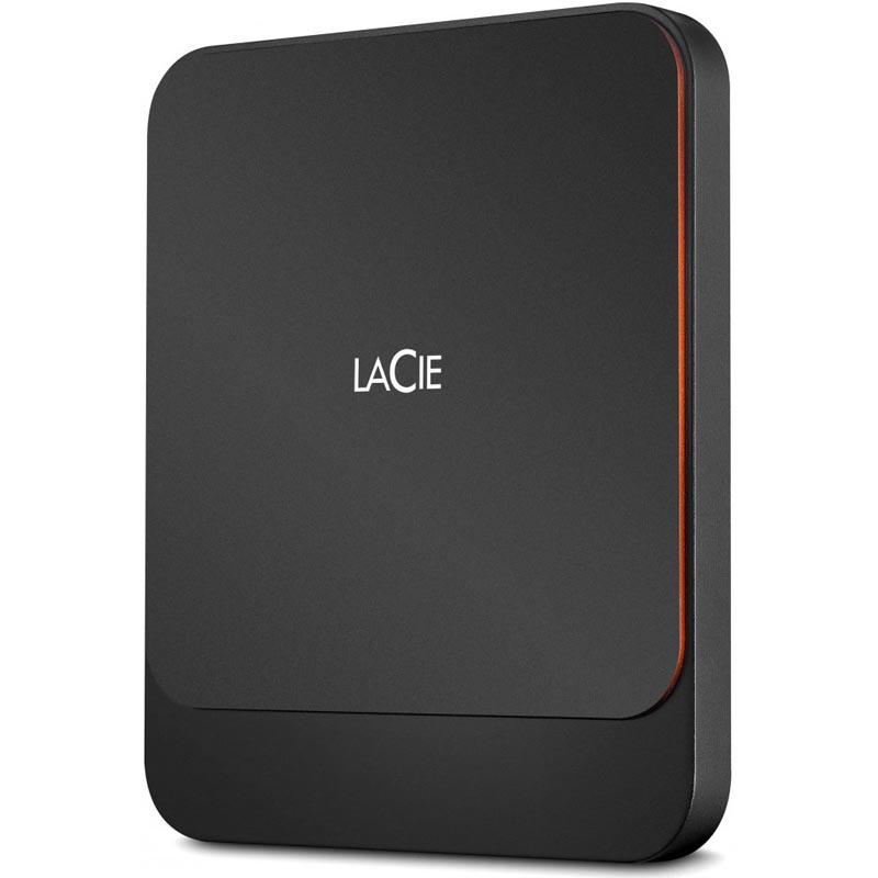 Картинка - 1 Внешний диск SSD LaCie Portable 500GB 2.5&quot; USB-C Чёрный, STHK500800