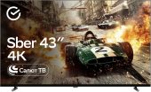 Фото Телевизор Sber SDX-43U4124 43" 3840x2160 (4K) чёрный, SDX-43U4124