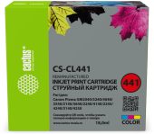 Картридж CACTUS CL441 Струйный Трехцветный 18мл, CS-CL441
