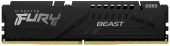 Фото Модуль памяти Kingston FURY Beast Black 8 ГБ DIMM DDR5 4800 МГц, KF548C38BB-8