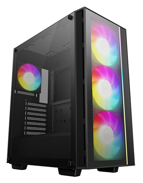 Корпус DeepCool MATREXX 55 V4 Midi Tower Без БП чёрный, MATREXX 55 V4