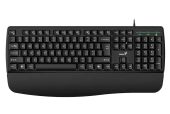 Клавиатура мембранная Genius KB-123 Проводная чёрный, 31300021402
