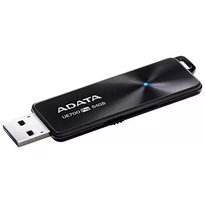 Картинка - 1 USB накопитель ADATA UE700 Pro USB 3.1 64GB, AUE700PRO-64G-CBK