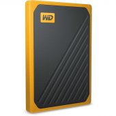Photo Внешний диск SSD WD My Passport Go 1TB Mini USB 3.0 Чёрно-жёлтый, WDBMCG0010BYT-WESN