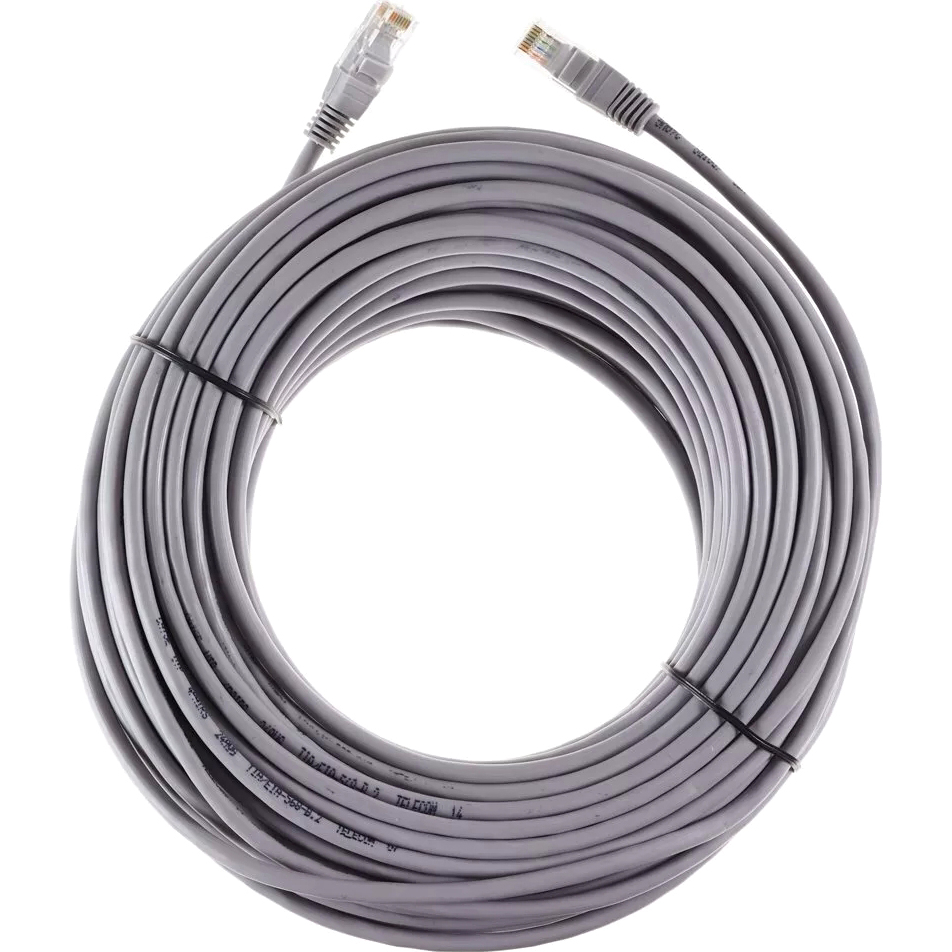 Патч-корд Telecom UTP кат. 5e серый 30 м, NA102--30M