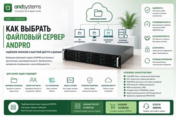 Как выбрать файловый сервер