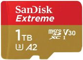 Карта памяти SanDisk Extreme microSDXC UHS-I Class 1 C10 1TB, SDSQXAV-1T00-GN6MN