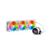 Фото Система водяного охлаждения XPG Levante X 360 3 x 120 мм, LEVANTEX360-WHCWW