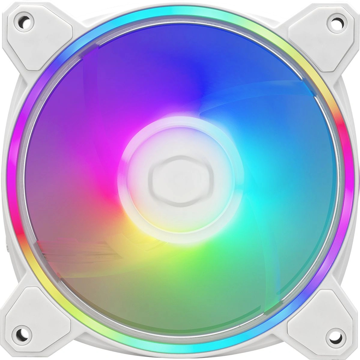 Корпусный вентилятор Cooler Master MasterFan MF120 Halo2 120 мм 4-pin, MFL-B2DW-21NP2-R2