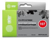 Картридж CACTUS PFI107MBK Струйный Матовый черный 130мл, CS-PFI107MBK