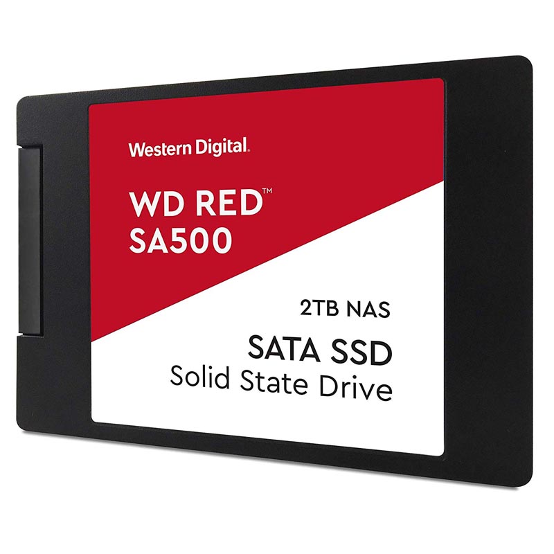 Диск SSD WD Red SA500 2.5" 2 ТБ SATA, WDS200T1R0A