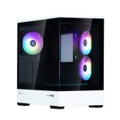 Фото Корпус Zalman P30 BW Mini Tower Без БП чёрно-белый, P30 BW
