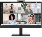 Фото Монитор Lenovo T24v-30 23.8" WLED IPS чёрный, 63D8MAT3UK
