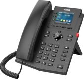 IP-телефон Fanvil X303 SIP чёрный, X303