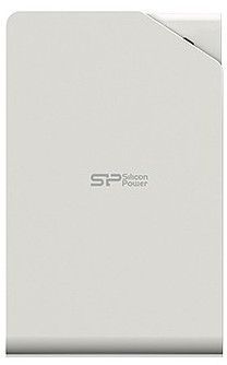Внешний диск HDD SILICON POWER Stream S03 1 ТБ 2.5" USB 3.1 белый, SP010TBPHDS03S3W
