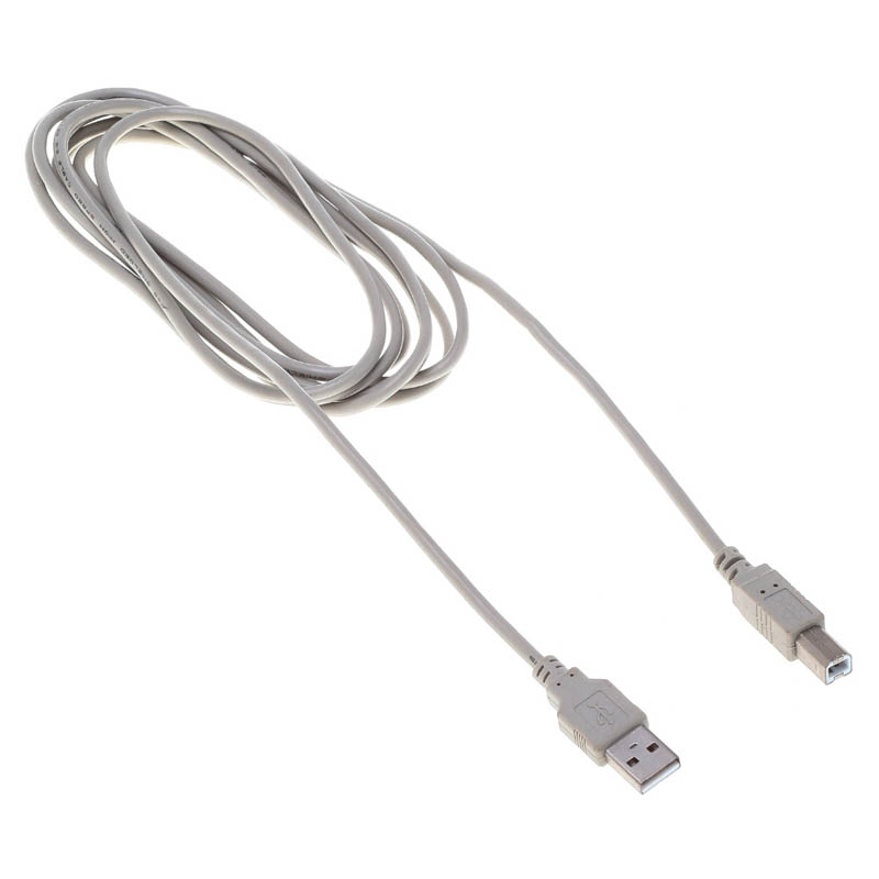 USB кабель BURO USB Type B (M) -> USB Type A (M) 1,8 м, BHP RET USB_BM18