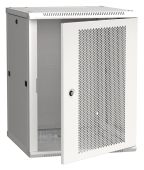 Вид Настенный шкаф ITK Linea W 12U серый, LWR3-12U66-PF