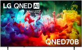 Телевизор LG 85QNED70B6A 85" 3840x2160 (4K) чёрный, 85QNED70B6A.ARUG