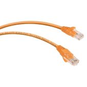Патч-корд Cabeus UTP кат. 5e оранжевый 0.15 м, PC-UTP-RJ45-Cat.5e-0.15m-OR-LSZH