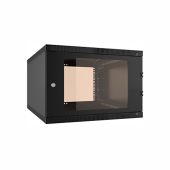 Настенный шкаф NT WALLBOX LIGHT 6-66 B 6U чёрный, 176963