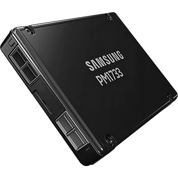 Диск SSD Samsung PM1733a U.2 (2.5" 15 мм) 3.84 ТБ PCIe 4.0 NVMe x4, MZWLR3T8HCLS-00A07