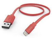Вид USB кабель Hama Flat Lightning -> USB Type A (M) 1.2 м, 00173645