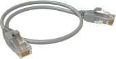 Патч-корд Sysmatrix UTP кат. 5e серый 0.5 м, PC 4545.5EU26.05LSZHGY