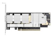 Сетевая карта Mellanox CX75310A ConnectX-7 400 Гб/с OSFP 1-port, MCX75310AAS-NEAT