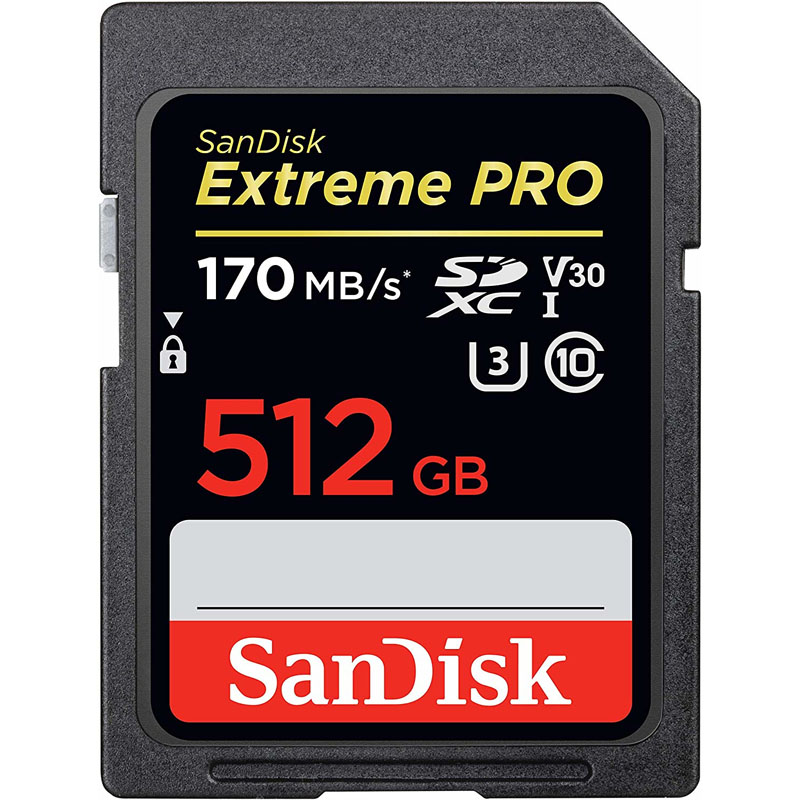Картинка - 1 Карта памяти SanDisk Extreme PRO SDXC UHS-I Class 1 512GB, SDSDXXY-512G-GN4IN