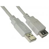 USB кабель 5bites USB Type A (M) -&gt; USB Type A (F) 1.8 м, UC5011-018C
