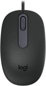 Мышь Logitech M86 Проводная чёрный, 910-007661