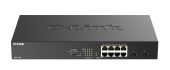 Коммутатор D-Link DGS-1010P 8-PoE Неуправляемый 10-ports, DGS-1010P/B1A