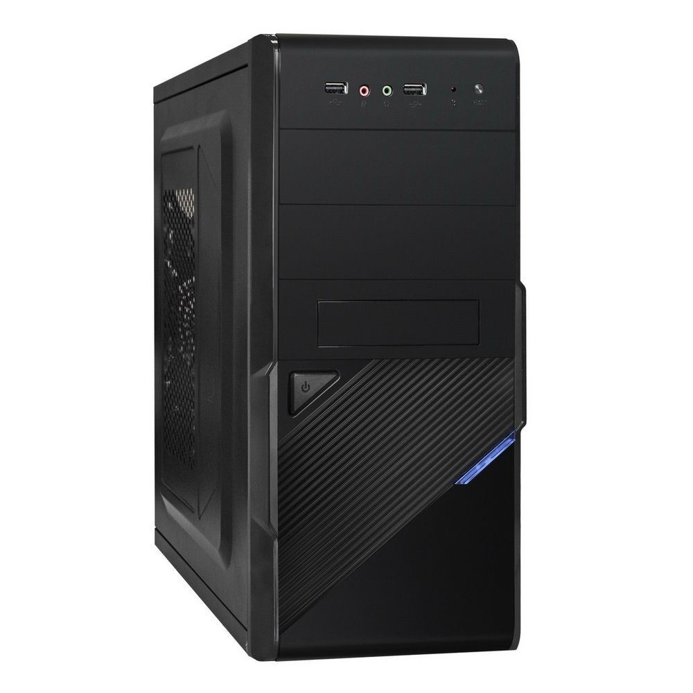 Корпус Exegate BA-201 Mini Tower Без БП чёрный, EX284022RUS
