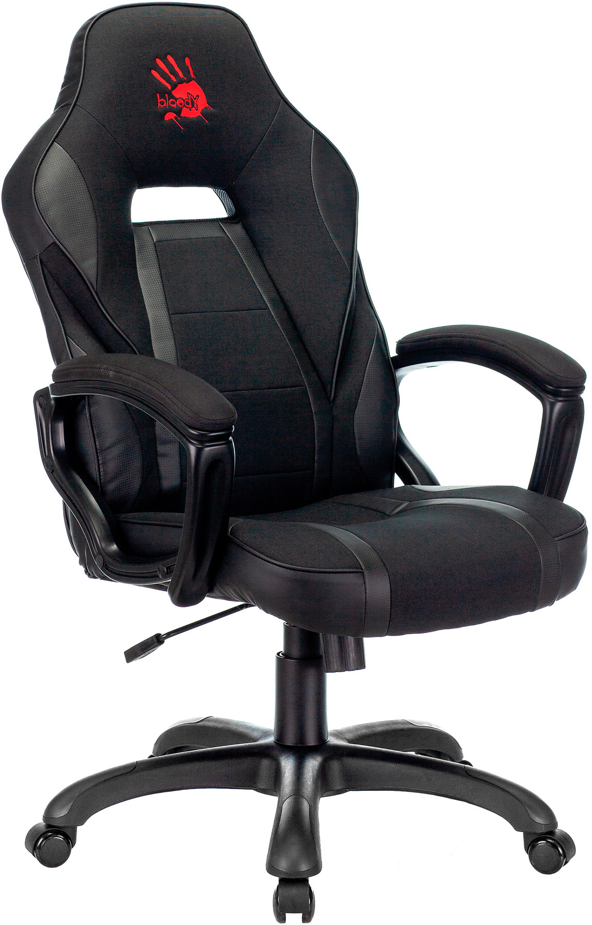 Кресло для геймеров A4Tech Bloody GC-370 чёрный, ткань, BLOODY GC-370