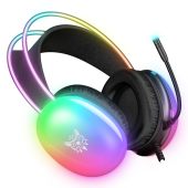 Наушники Onikuma X25 3.5 мм, 2x3.5 мм, USB чёрный, ONIKUMA X25 BLACK