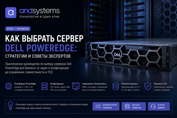 Как выбрать сервер Dell PowerEdge: стратегии и советы экспертов