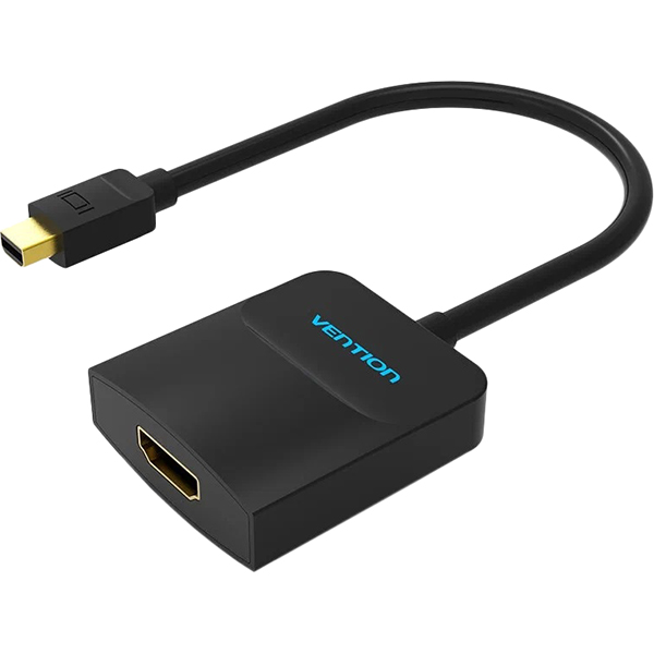 Переходник Vention miniDisplayPort (M) -> HDMI (F) 0.15 м, HBCBB