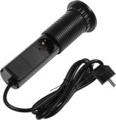 Сетевой разветвитель PREMIER 3R 1.8 м чёрный, PX/BL-VRT-3R-BLK