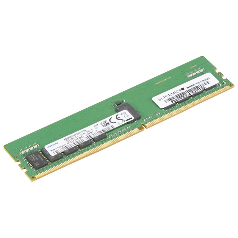 Картинка - 1 Модуль памяти Supermicro Server Memory 16GB DIMM DDR4 REG 3200MHz, MEM-DR416L-SL02-ER32