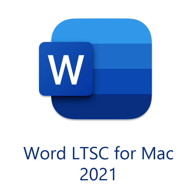 Картинка - 1 Право пользования Microsoft Word LTSC for Mac 2021 Single OLV Бессрочно, D48-01332