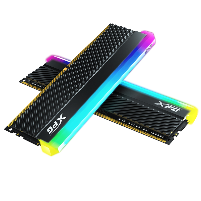 Фото-1 Комплект памяти ADATA XPG SPECTRIX D45G RGB 2х32 ГБ DDR4 3600 МГц, AX4U360032G18I-DCBKD45G