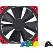 Корпусный вентилятор Noctua F12 PWM chromax.black 120 мм 4-pin, NF-F12 PWM chromax.black.swap