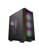 Корпус DeepCool CC560 MESH V2 Midi Tower Без БП чёрный, CC560 MESH V2