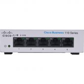 Вид Коммутатор Cisco CBS110-5T-D Неуправляемый 5-ports, CBS110-5T-D-EU