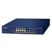Коммутатор Planet GS-4210-8P2C 8-PoE Управляемый 12-ports, GS-4210-8P2C