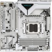 Фото Материнская плата Gigabyte B850M EAGLE WF6E ICE mATX AM5, B850M EAGLE WF6E ICE