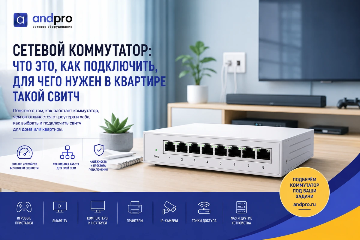 Сетевой коммутатор: что это, как подключить, для чего нужен в квартире такой свитч