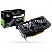 Вид Видеокарта INNO3D NVIDIA GeForce GTX 1050Ti Twin X2 GDDR5 4GB, N105T-1DDV-M5CM