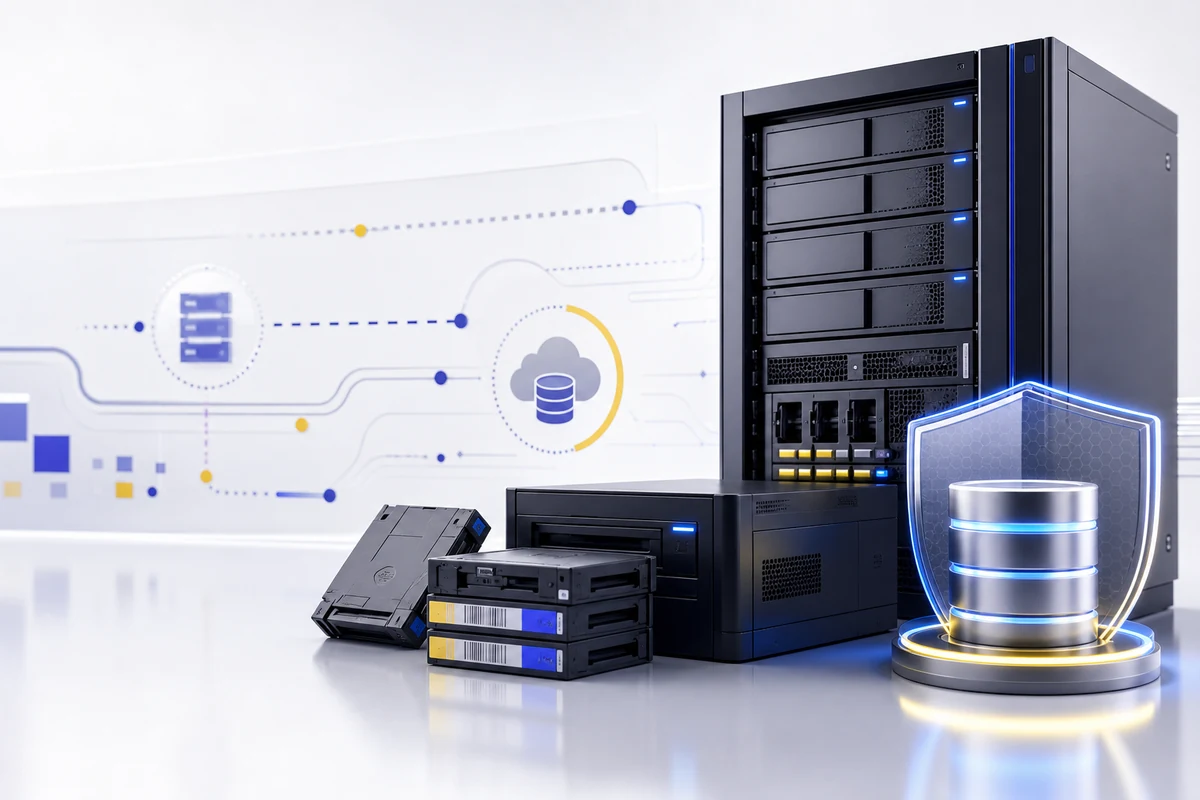 Резервное копирование и DR &mdash; СХД, LTO, air gap, RPO и RTO